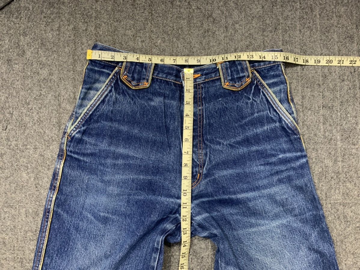 Designer 90s Santa Fe Indigo Denim Jeans Embroidery Logo Back Pocket Size US 32 / EU 48 - 12 Thumbnail