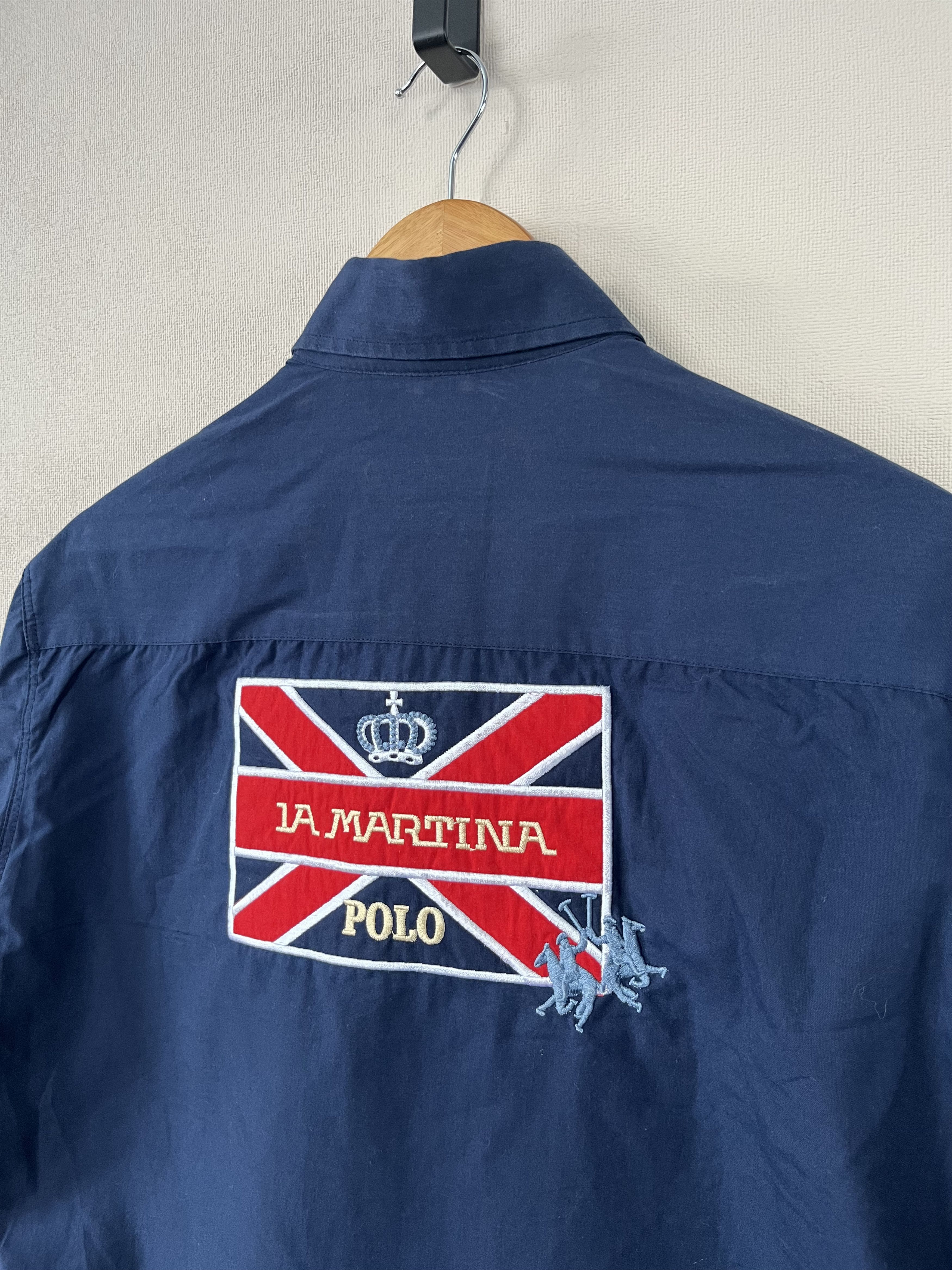 La Martina La Martina Buenos Aires Polo Team England Men’s Shirt Size US L / EU 52-54 / 3 - 12 Thumbnail