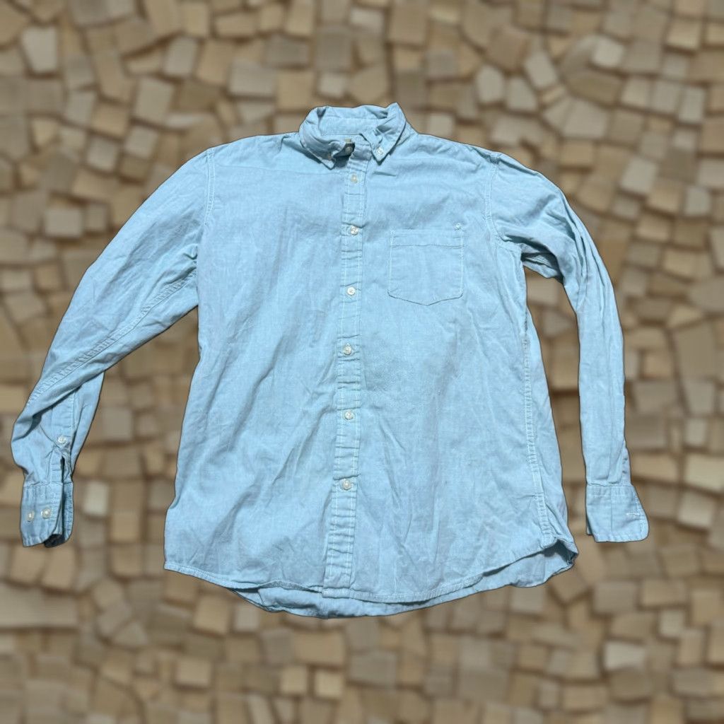 Vintage Sonoma Shirt Men's Size Medium Blue Long Sleeve Button Up Shirt Front Pocket Size US M / EU 48-50 / 2 - 1 Thumbnail
