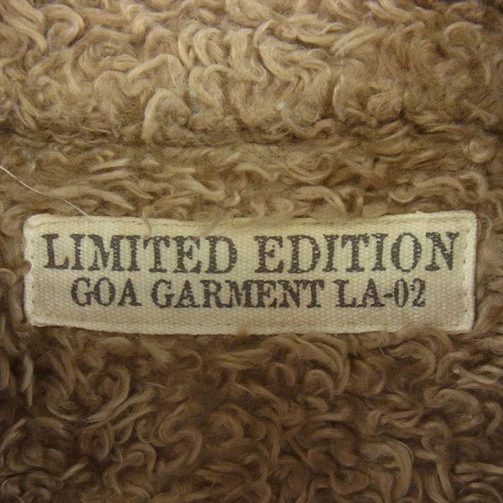 20471120 G.O.A garment La-02 denim jacket lining sherpa Size US M / EU 48-50 / 2 - 4 Thumbnail