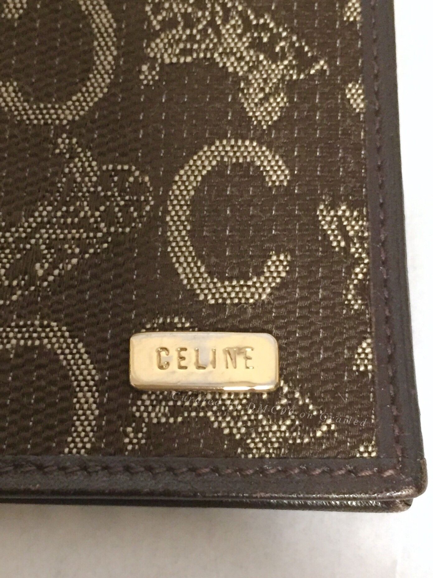 Celine CELINE Long Wallet with Logo & Carriage Size ONE SIZE - 1 Thumbnail