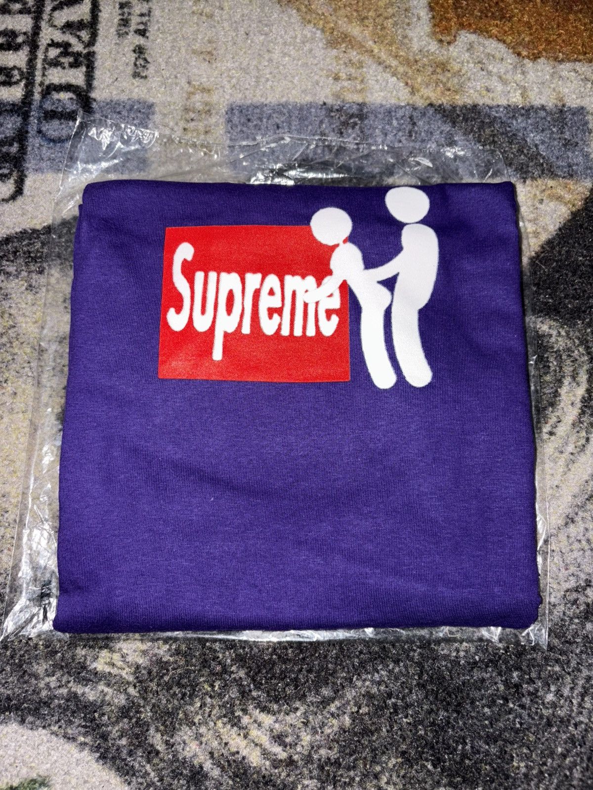 Supreme Stick Tee パープル Lサイズ Supreme Supreme Stick Tee Purple Large | Grailed