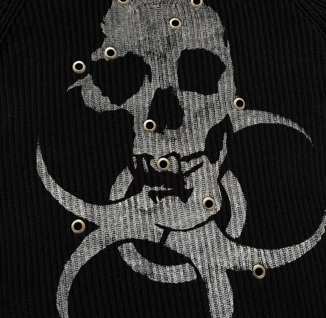 Other Avant garde y2k skull sweater Size US M / EU 48-50 / 2 - 7 Thumbnail