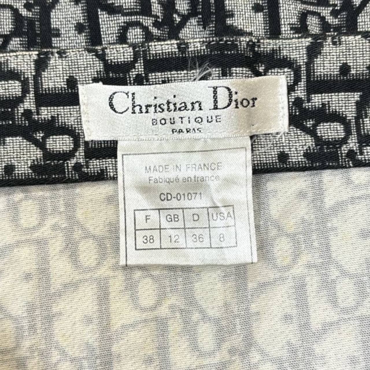 Christian Dior Monsieur × Vintage Vintage Christian Dior Monsieur Monogram Dress Size M / US 6-8 / IT 42-44 - 4 Thumbnail