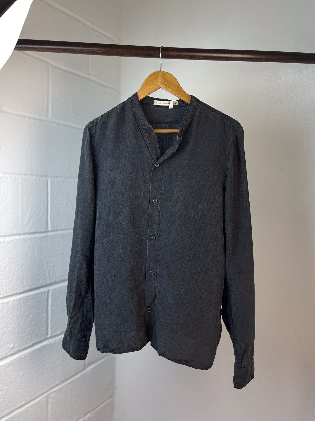Balenciaga Balenciaga Paris Button up shirt Size US M / EU 48-50 / 2 - 1 Thumbnail