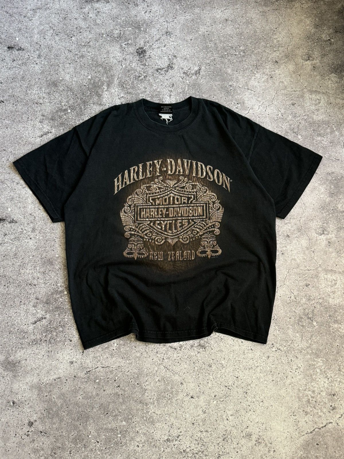 Harley Davidson × Vintage Vintage Harley Davidson 1997-2007 big logo Y2K t-shirt Size US XL / EU 56 / 4 - 1 Thumbnail