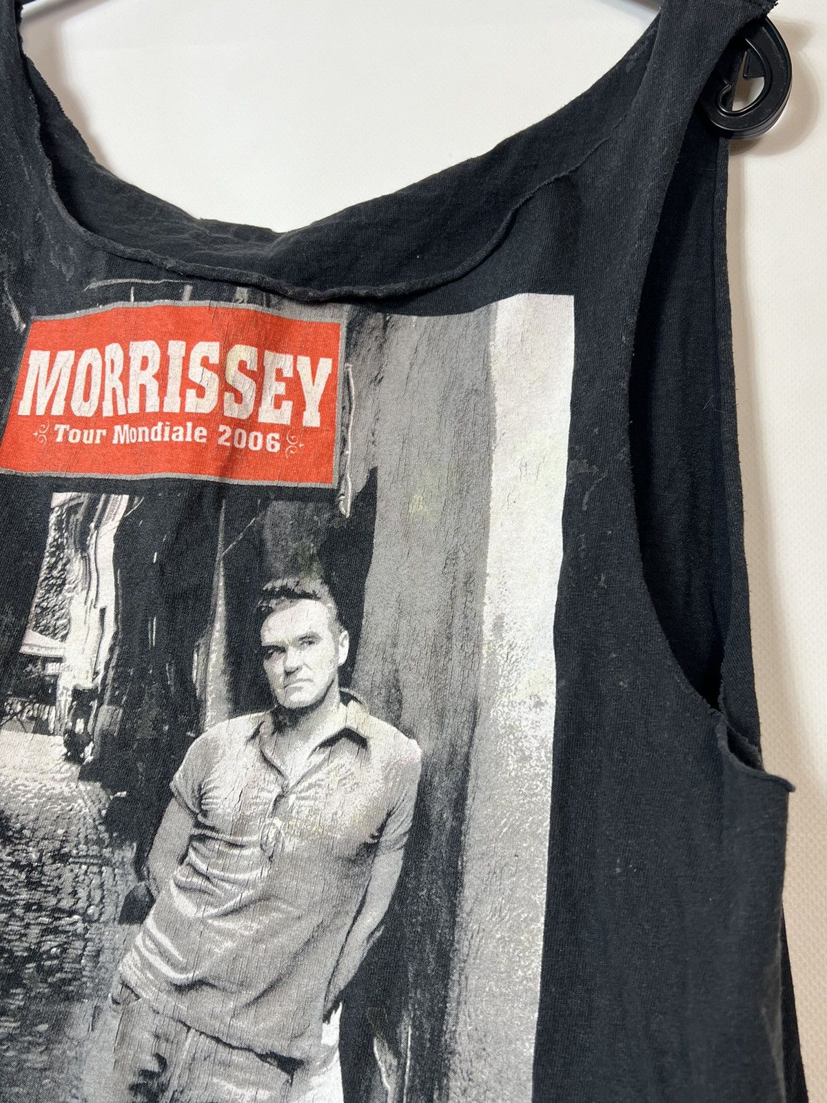 Vintage 🔥1+1=3🔥Morrissey 2006 Vintage Tour Mondiale Tank Top Tee Size US M / EU 48-50 / 2 - 5 Thumbnail