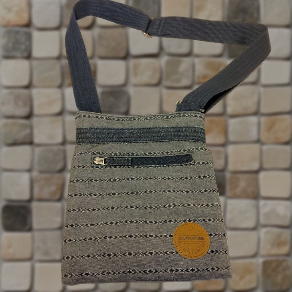 Dakine Dakine Shoulder Bag | Crossbody Purse | Small Blue Southwest Chambray Geometric | Women | 8x9.5" Size ONE SIZE - 1 Thumbnail