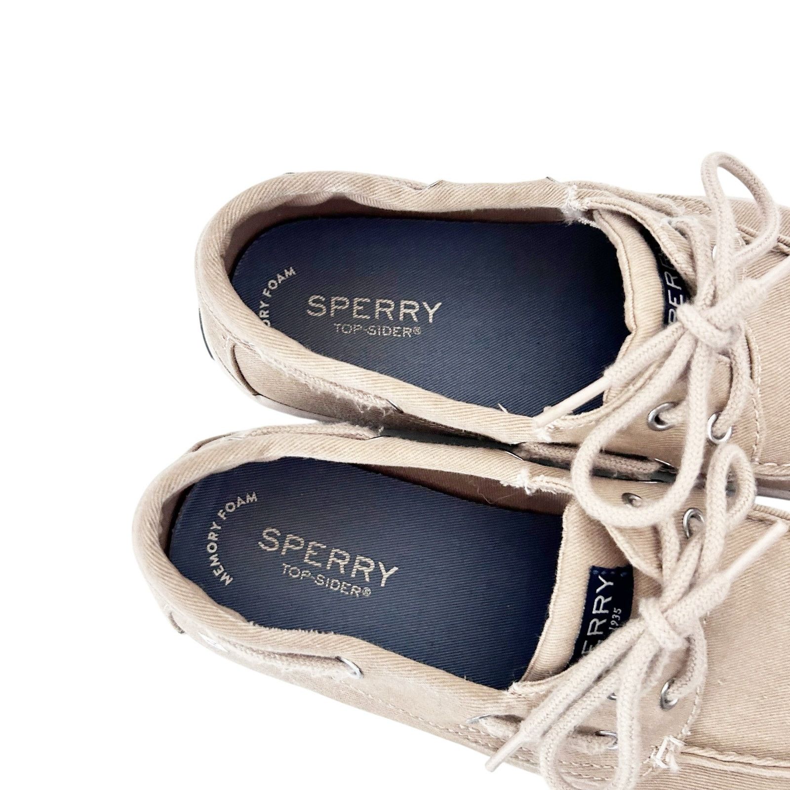 Sperry Sperry Topsider Tan Boat Shoes Sz 5 Size US 5 / IT 35 - 2 Thumbnail