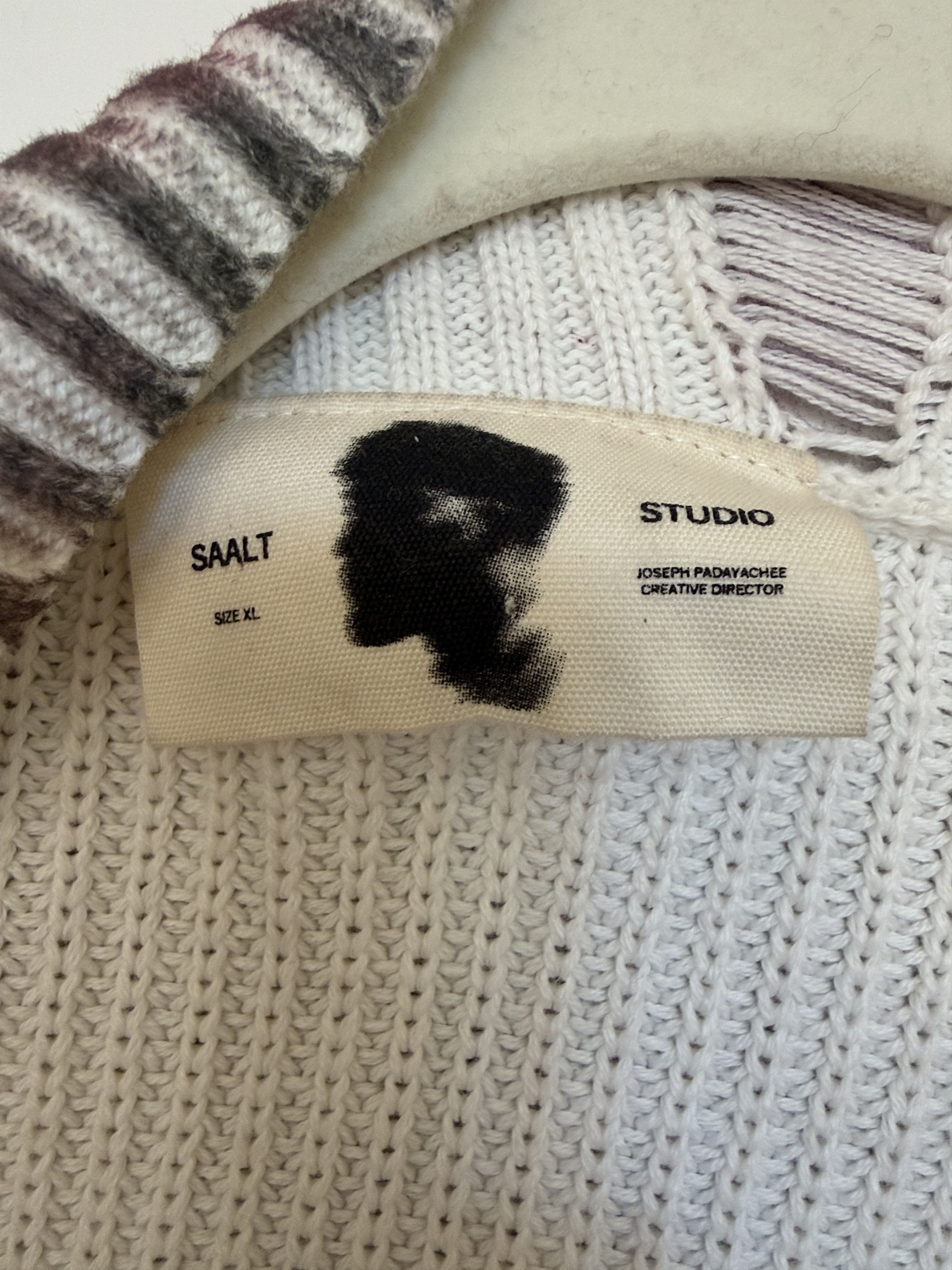 Saalt Studio Oversized Multicolor Ribbed Cardigan Size US XL / EU 56 / 4 - 7 Thumbnail