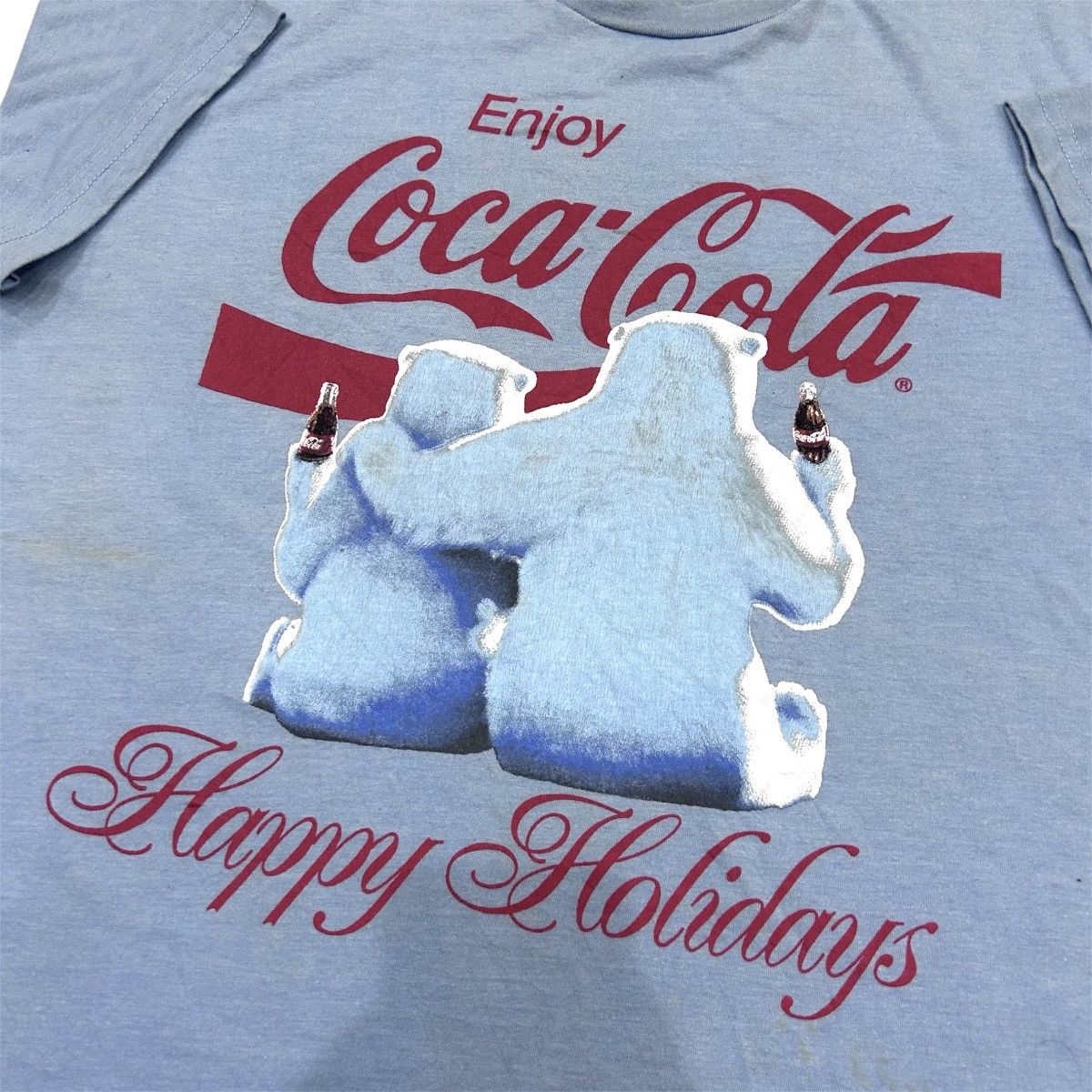 Coca Cola Coca Cola Bear Coke Drink Promo Tshirt Size US M / EU 48-50 / 2 - 4 Thumbnail