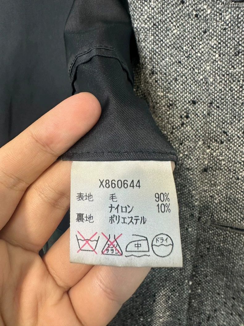 Yohji Yamamoto yohji yamamotoSnow pattern coarse fabric hooded coat 2502-N Size US M / EU 48-50 / 2 - 9 Thumbnail