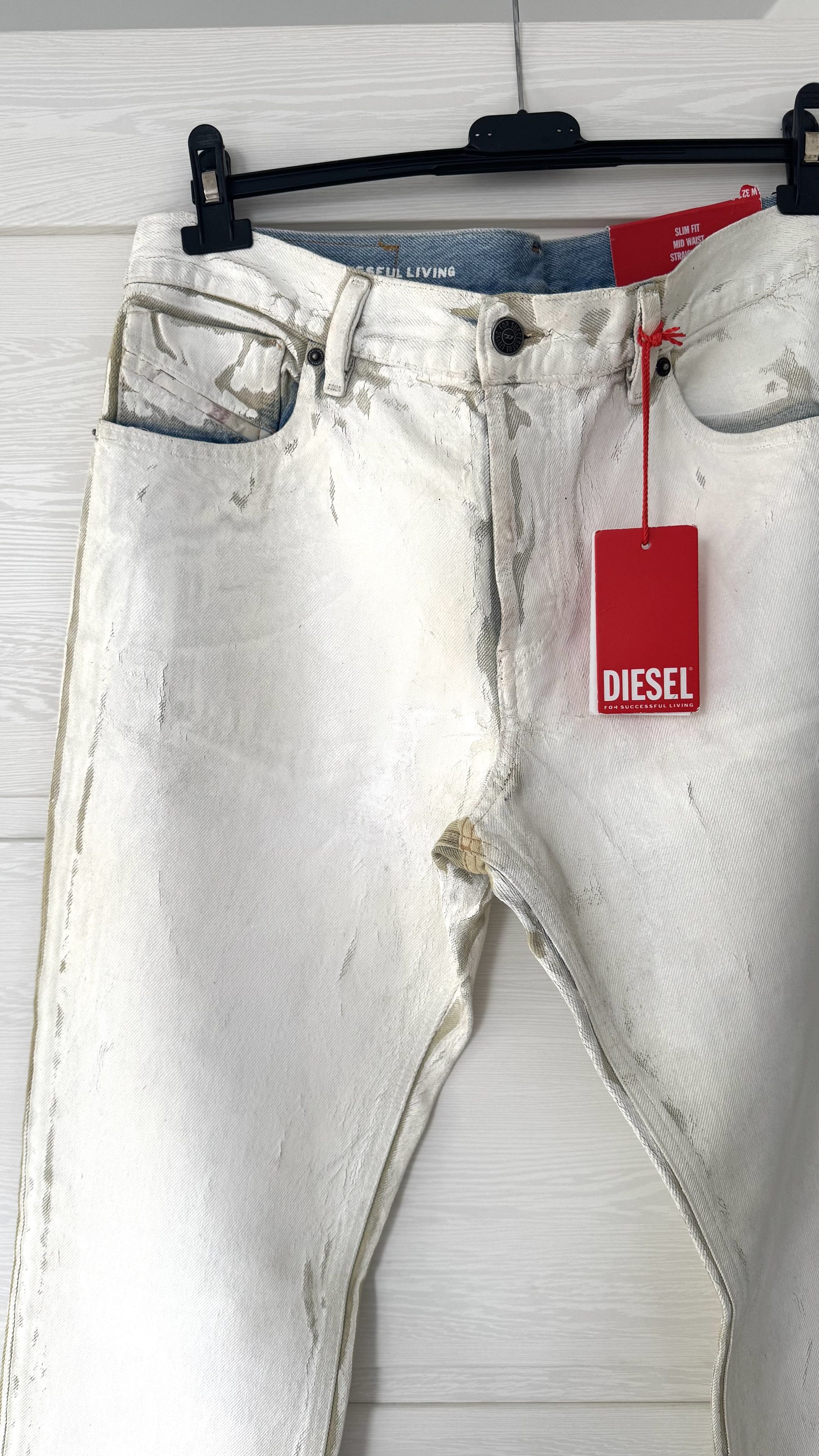 Diesel Diesel Jeans 1995 L.32 A03568 vintage pantaloni Size US 32 / EU 48 - 3 Thumbnail