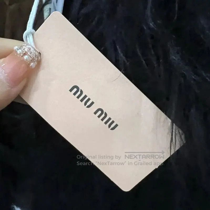 Miu Miu Miu Miu Spring Autumn Beige Cotton Jacket . Size XXS / US 00 / IT 34 - 5 Thumbnail
