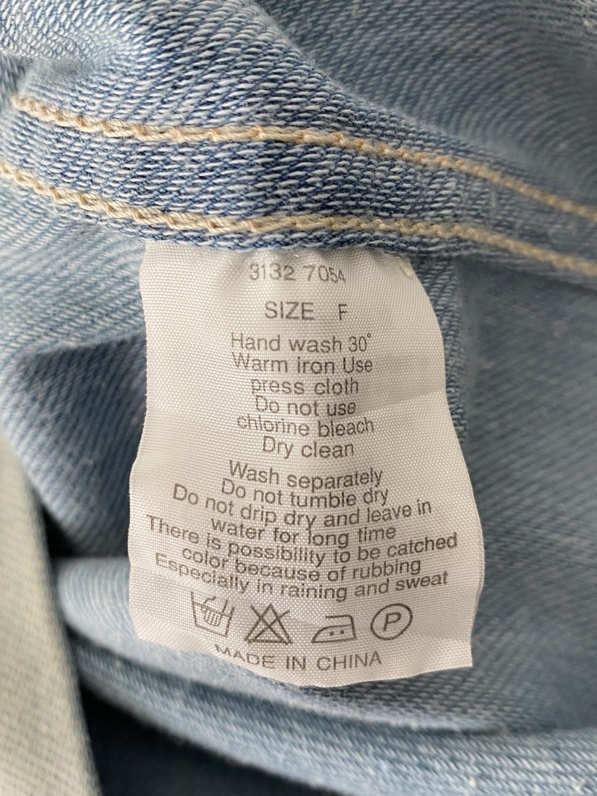 GOA Goa Bono 00s Y2K Washed Denim Vest Japan Size US S / EU 44-46 / 1 - 4 Thumbnail