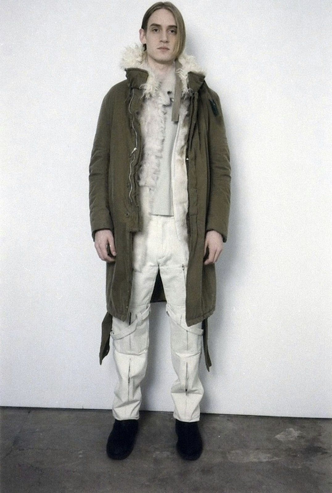 Helmut Lang FW99 Runway 10 Pocket Cargo Bondage Pants Size US 33 - 6 Thumbnail