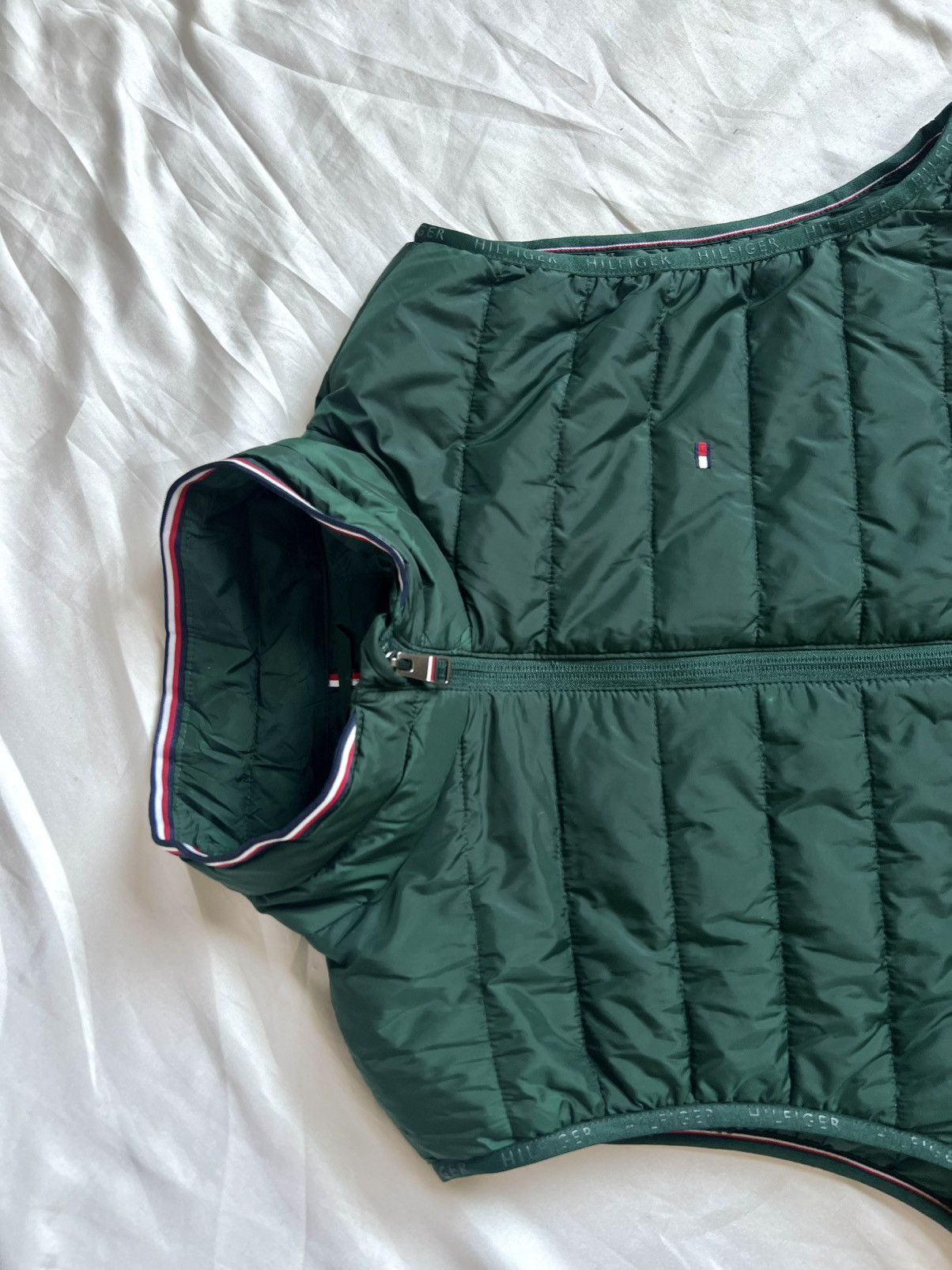 Tommy Hilfiger Tommy Hilfiger new w tags green puffer gilet packable - M Size US M / EU 48-50 / 2 - 7 Thumbnail