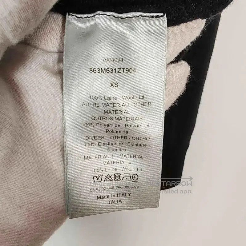 Dior Dior Black Wool Women's Pullover Sweater . Size XS / US 0-2 / IT 36-38 - 4 Thumbnail