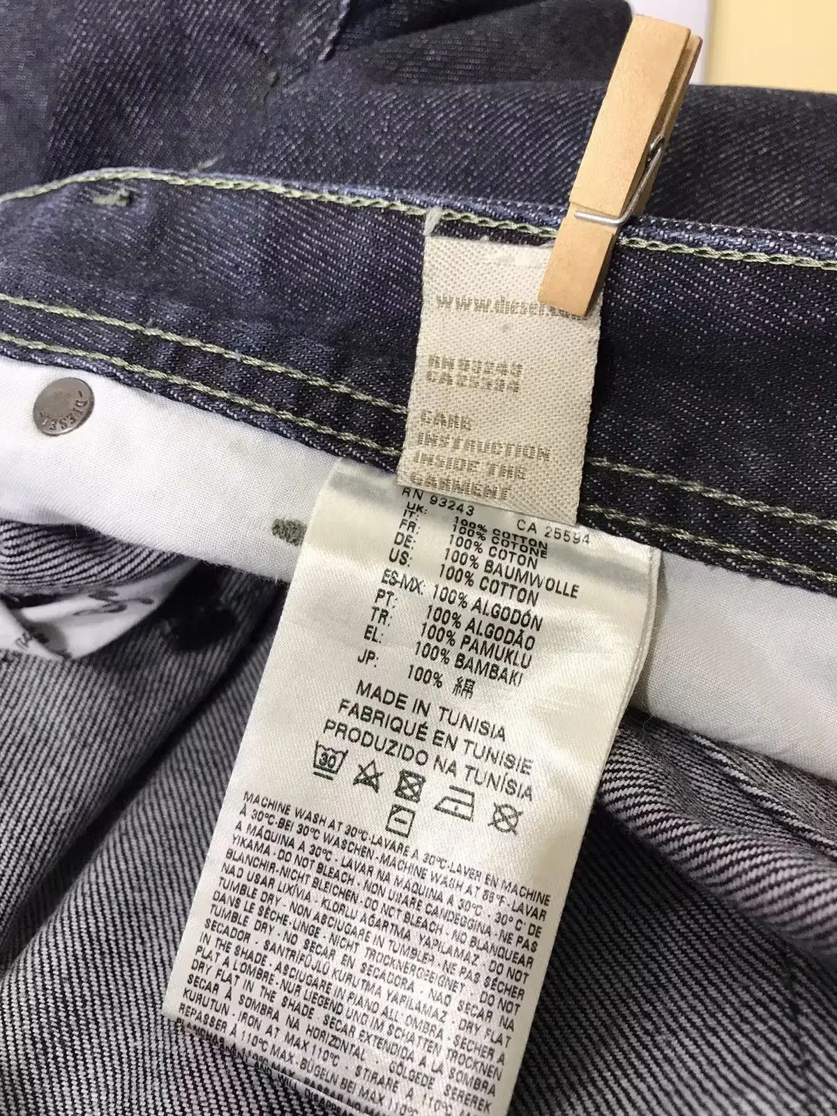 Diesel Diesel men’s denim jeans 32/34 Size US 32 / EU 48 - 10 Thumbnail