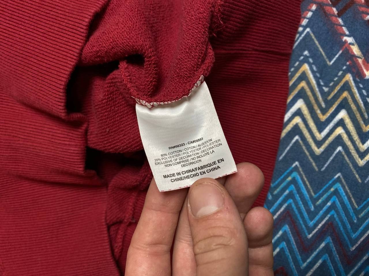 Nike × Vintage Vintage 2000s Nike Embroidered Swoosh Hoodie Men's XL Red Size US XL / EU 56 / 4 - 3 Thumbnail