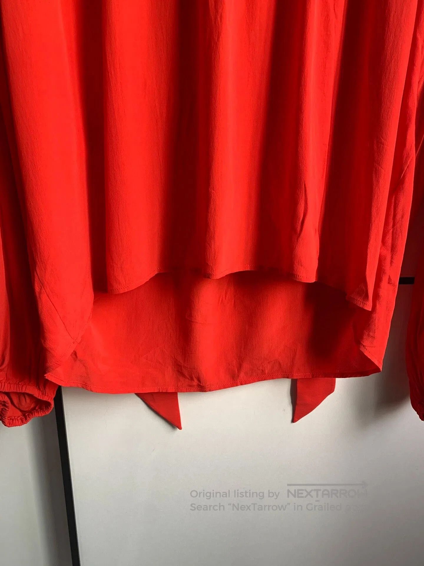 Balenciaga Balenciaga Red Tie. Size US S / EU 44-46 / 1 - 7 Thumbnail