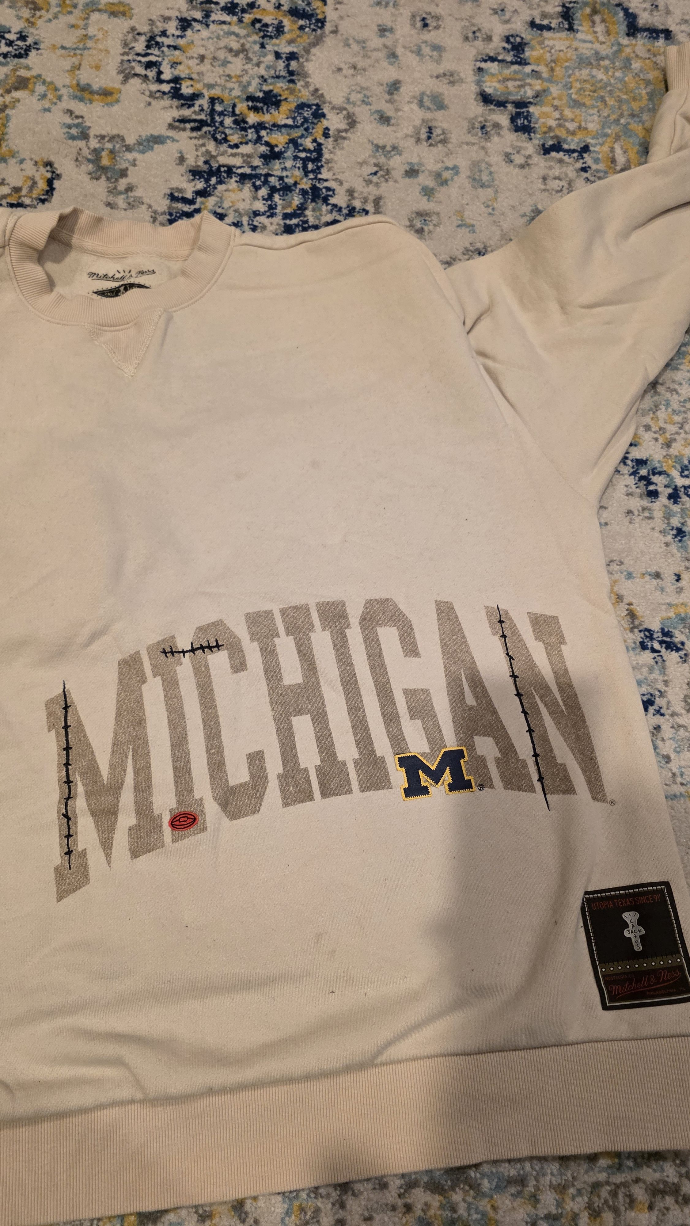 Mitchell & Ness × Travis Scott umich x mitchell x travis scott sweatshirt Size US XXL / EU 58 / 5 - 4 Thumbnail