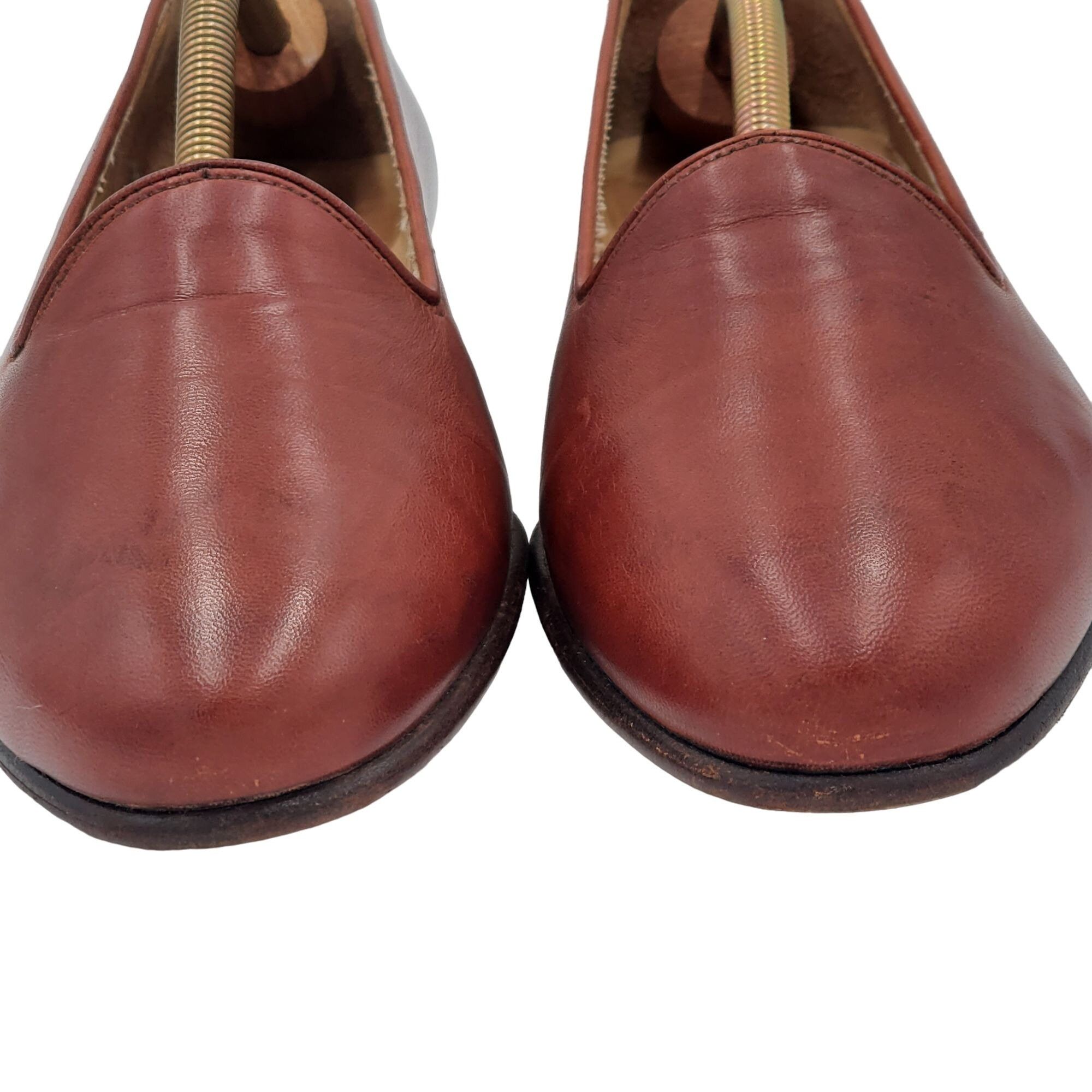Bragano Vintage Bragano Cole Haan Italy Men 8M Brown Calfskin Classi Size US 8 / EU 41 - 8 Thumbnail