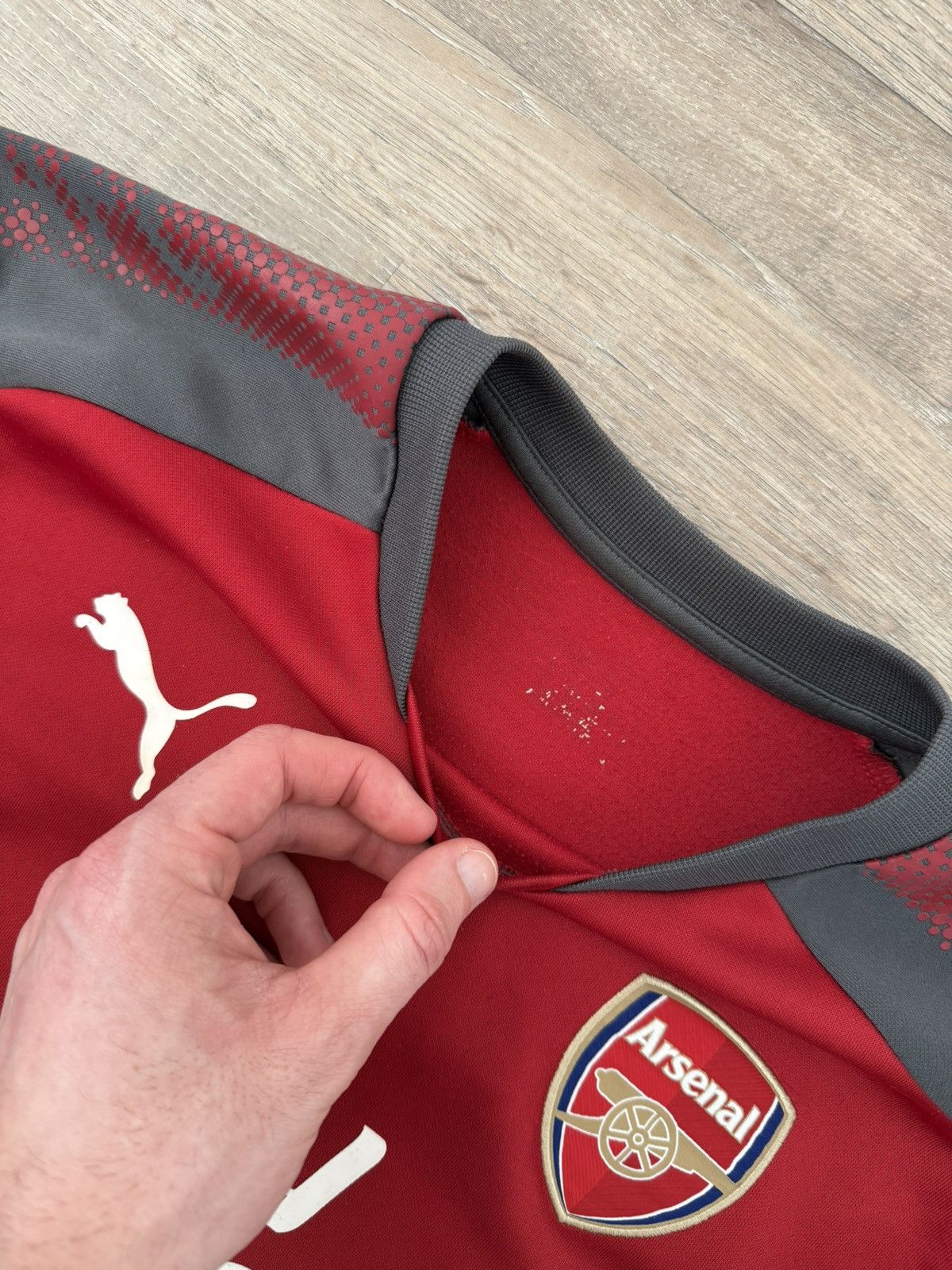 Puma PUMA ARSENAL Y2K TRACK SOCCER FOOTBALL BLOKECORE SWEATSHIRT Size US S / EU 44-46 / 1 - 9 Thumbnail