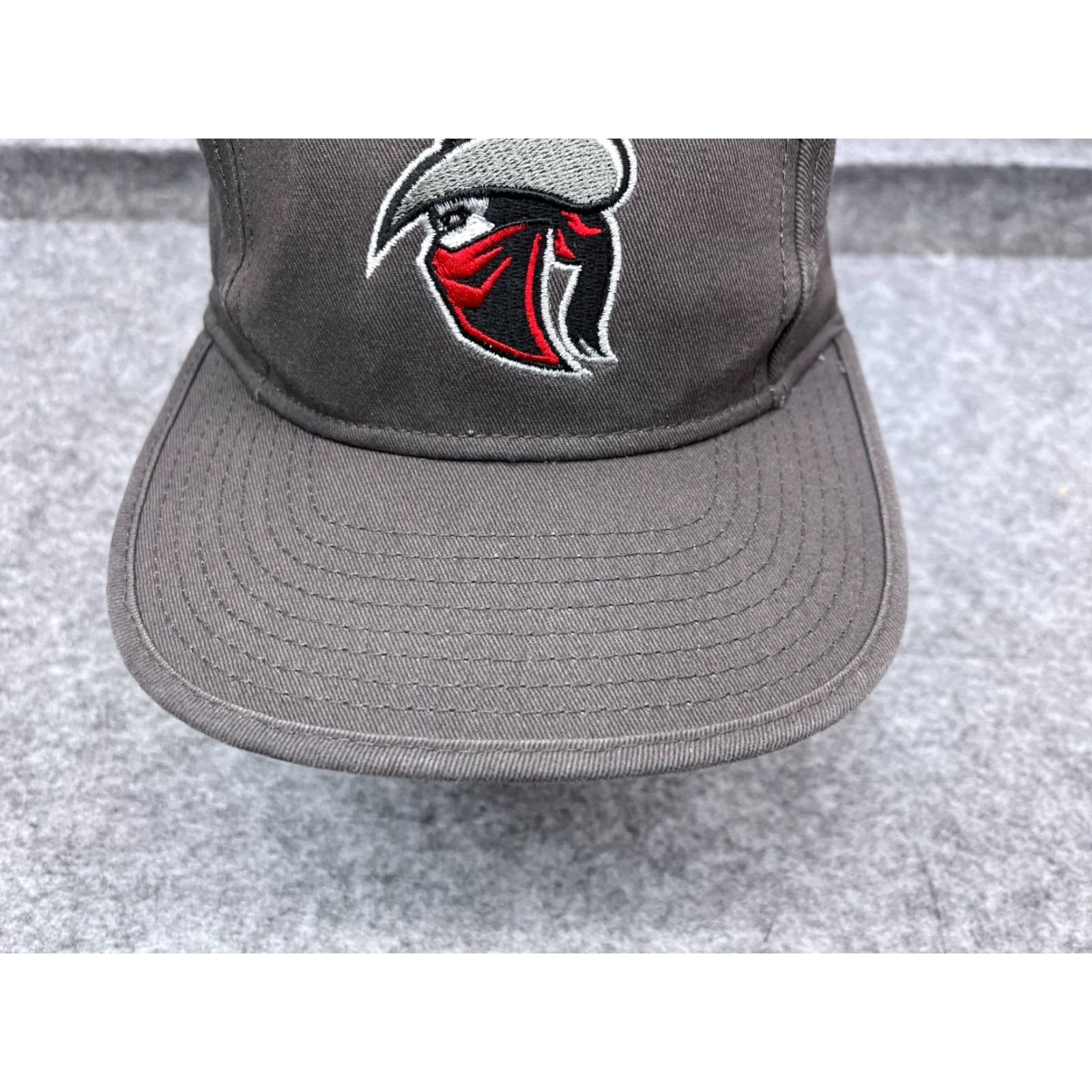 Vintage Otto Denver Bandits Hat Cap 5 Panel Adult Gray Cotton Adjustable Football Logo Womens Mens - One Size Gray Football Cap Size ONE SIZE - 3 Thumbnail