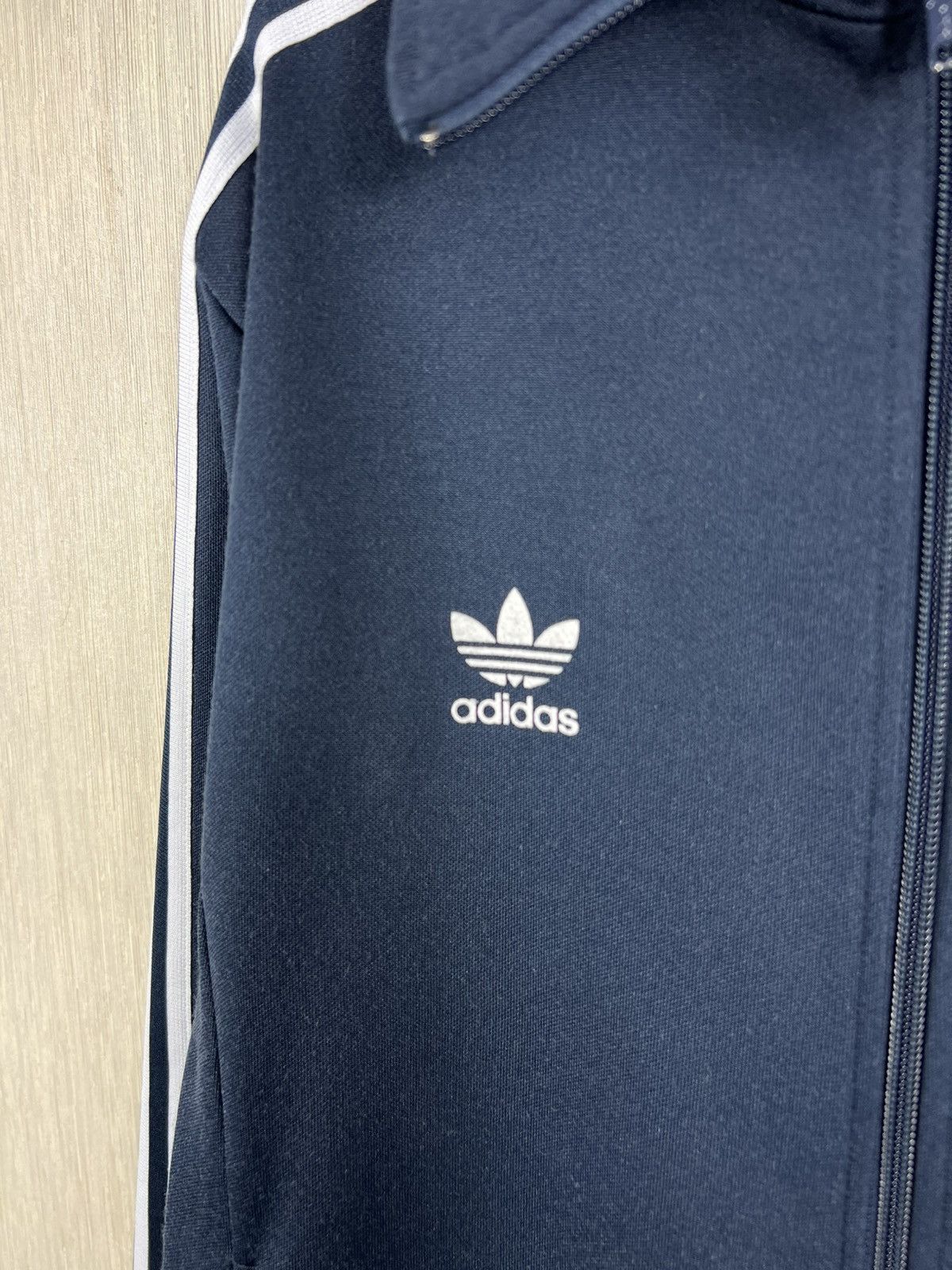 Adidas Vintage Adidas Scotland y2k navy zip track hoodie blokecore Size US L / EU 52-54 / 3 - 9 Thumbnail