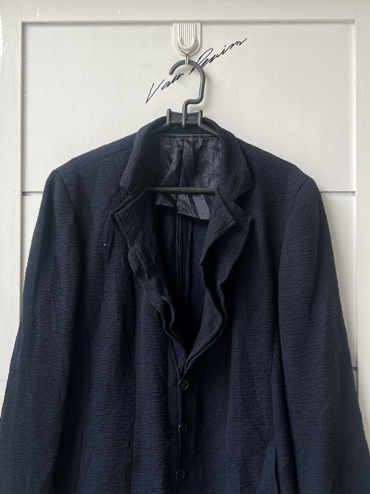Issey Miyake Issey Miyake Navy Blazers Size 50L - 7 Thumbnail