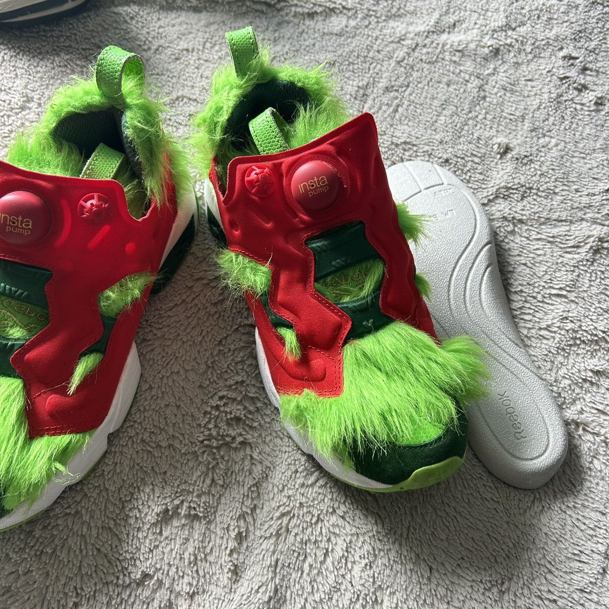 Reebok Reebok x grinch fury Size US 7.5 / IT 37.5 - 18 Thumbnail