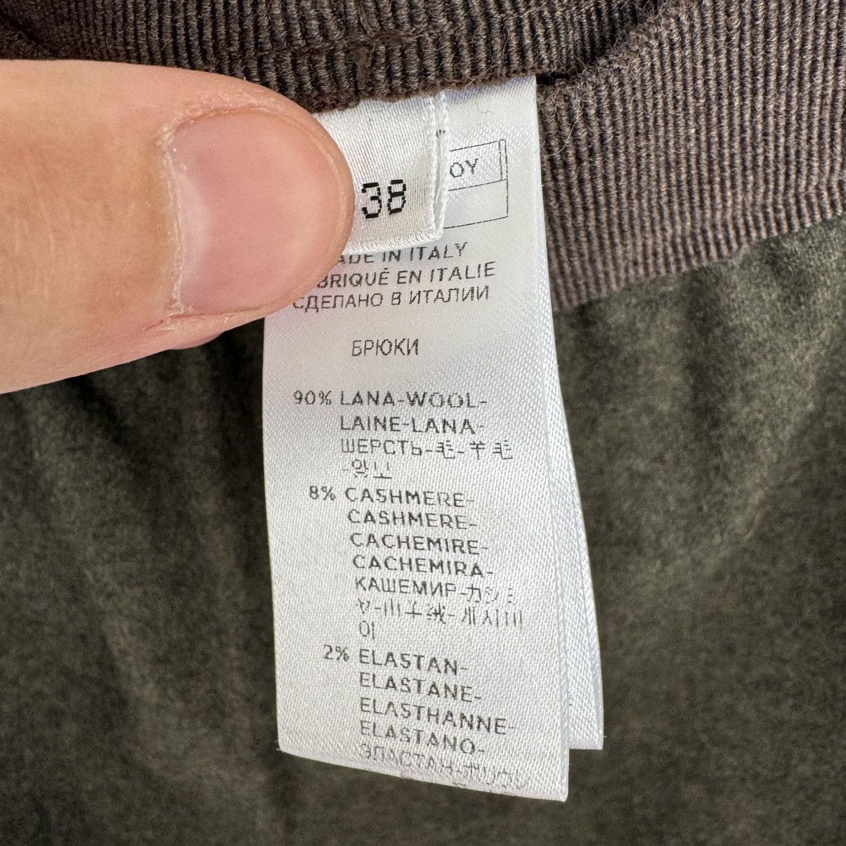 Agnona Agnona Wool Pants Size 26" / US 2 / IT 38 - 6 Thumbnail
