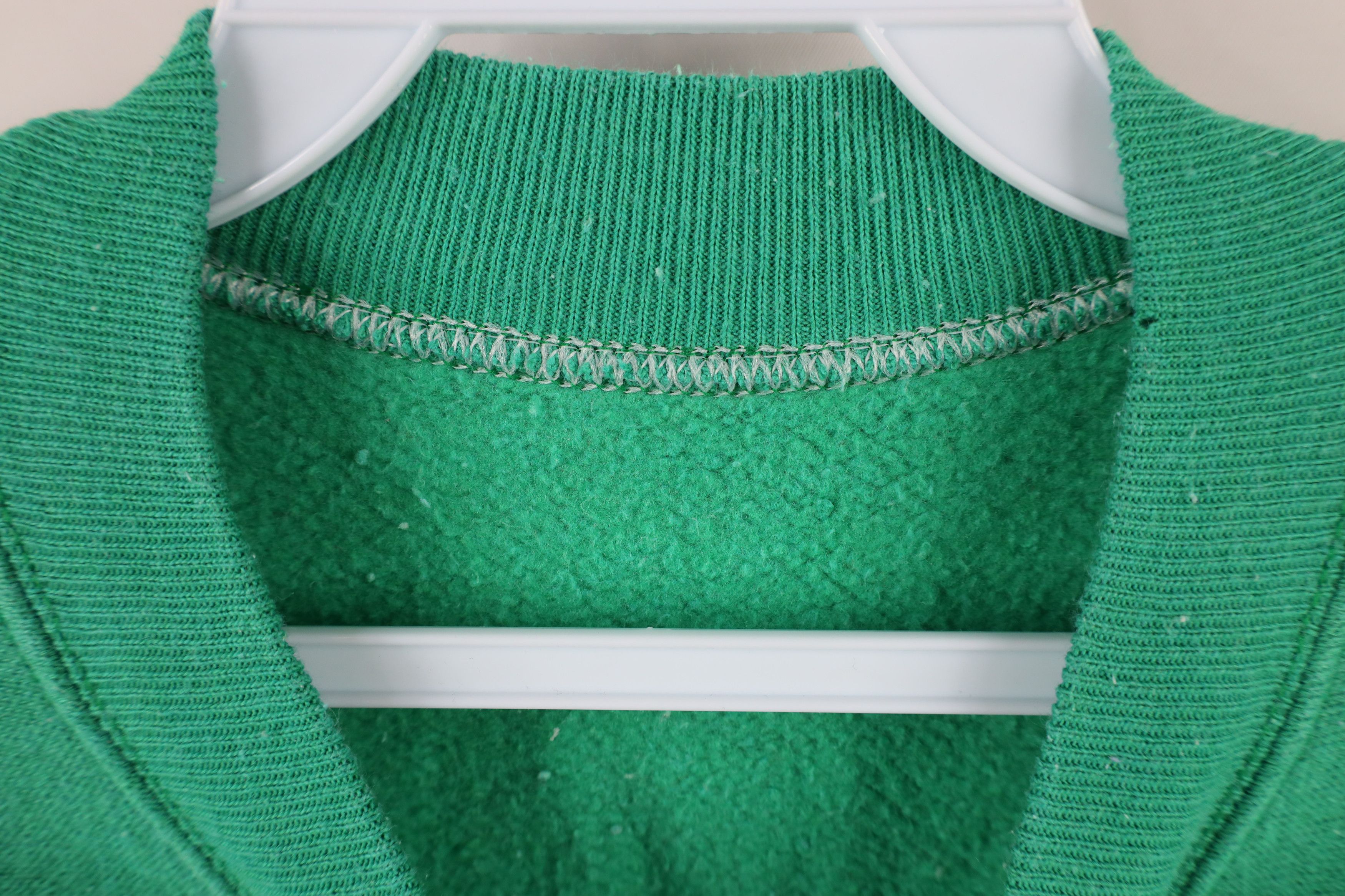 Vintage Vintage 70s Streetwear Raglan Crewneck Sweatshirt Green USA Size US M / EU 48-50 / 2 - 7 Thumbnail