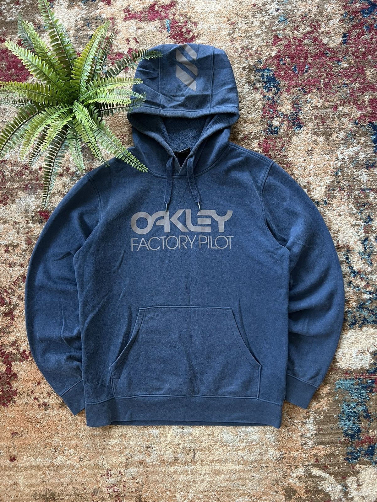 Oakley Streetwear Vintage 90 s OAKLEY RETRO FACTORY PILOT Y2K HOODIE Grailed