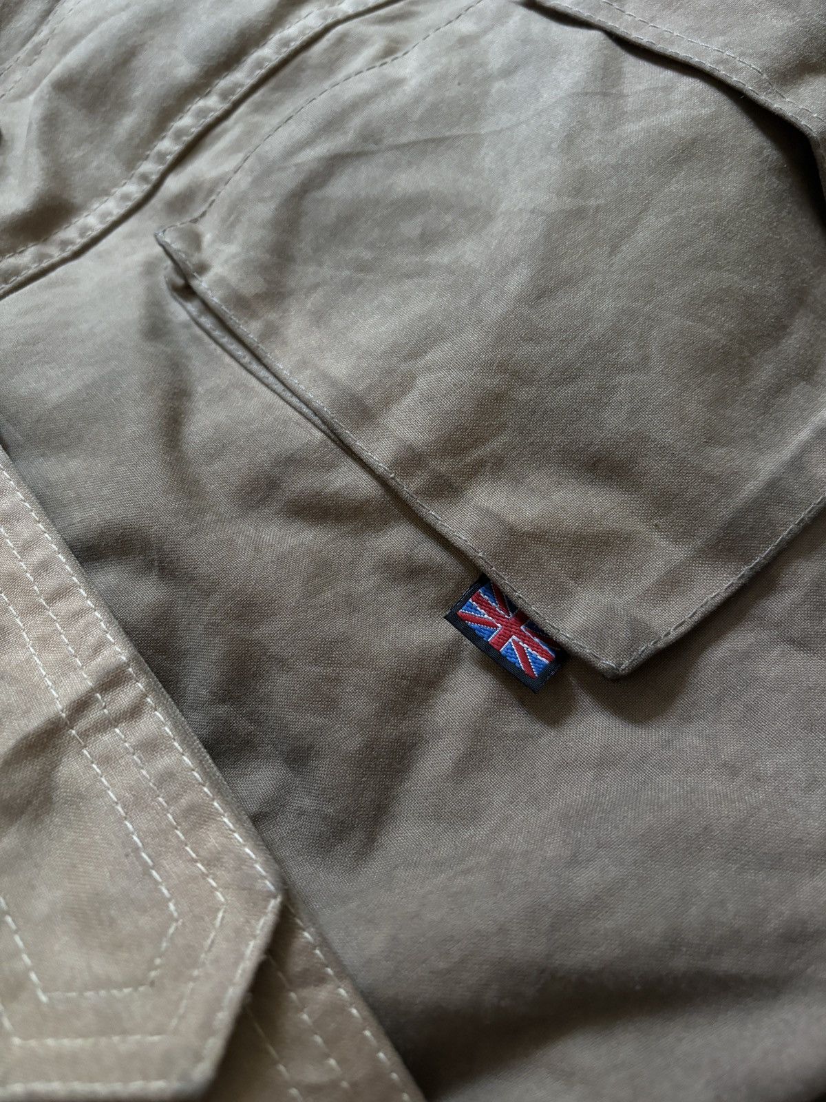 Belstaff × Vintage Belstaff jacket Vintage Gold Label Wax parka Size US XXL / EU 58 / 5 - 7 Thumbnail