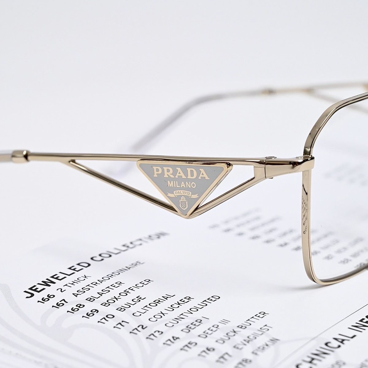Prada PRADA 0PR A51V GLASSES Size ONE SIZE - 3 Thumbnail