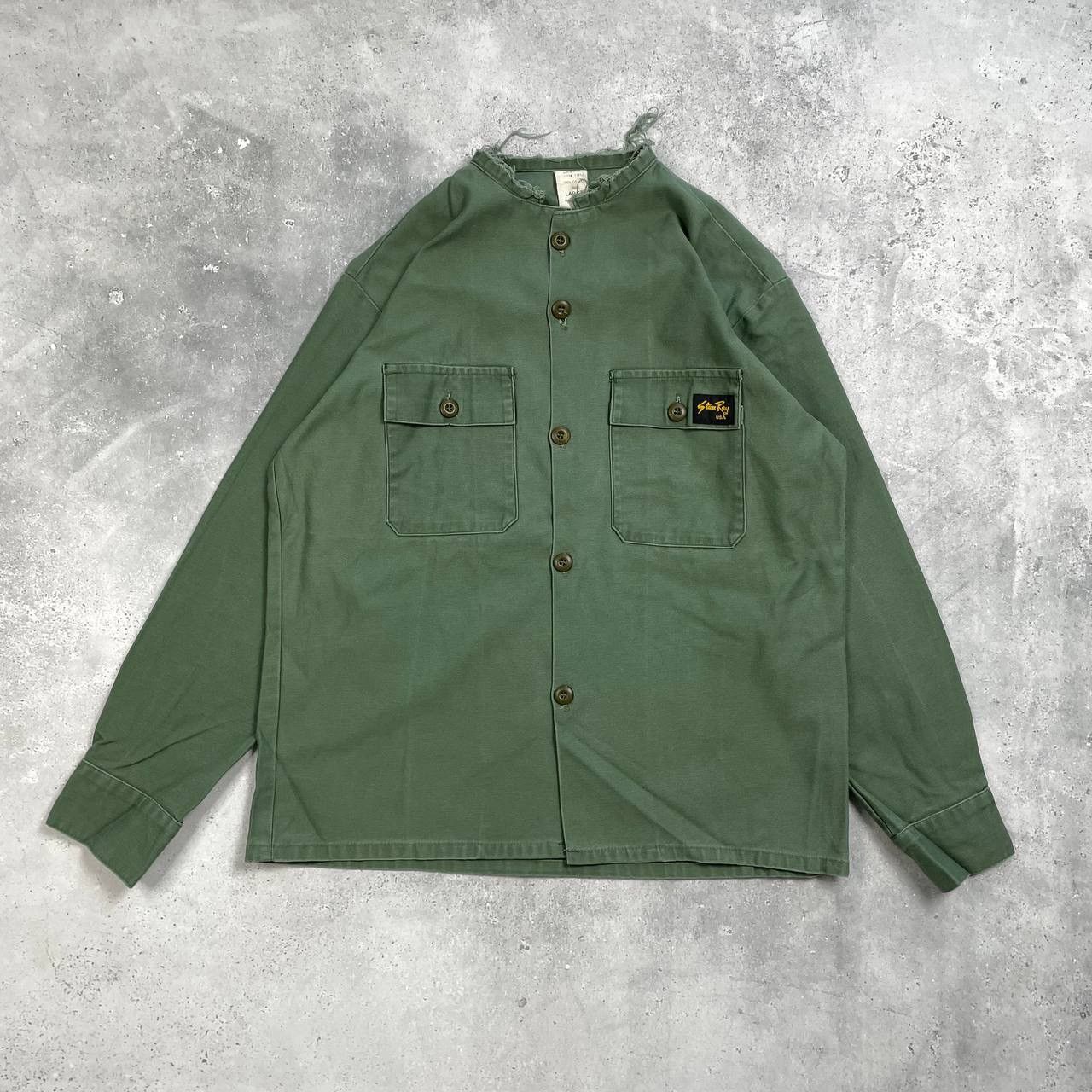 Vintage Stan Ray Fatigue CPO Button-Up Overshirt Jacket L