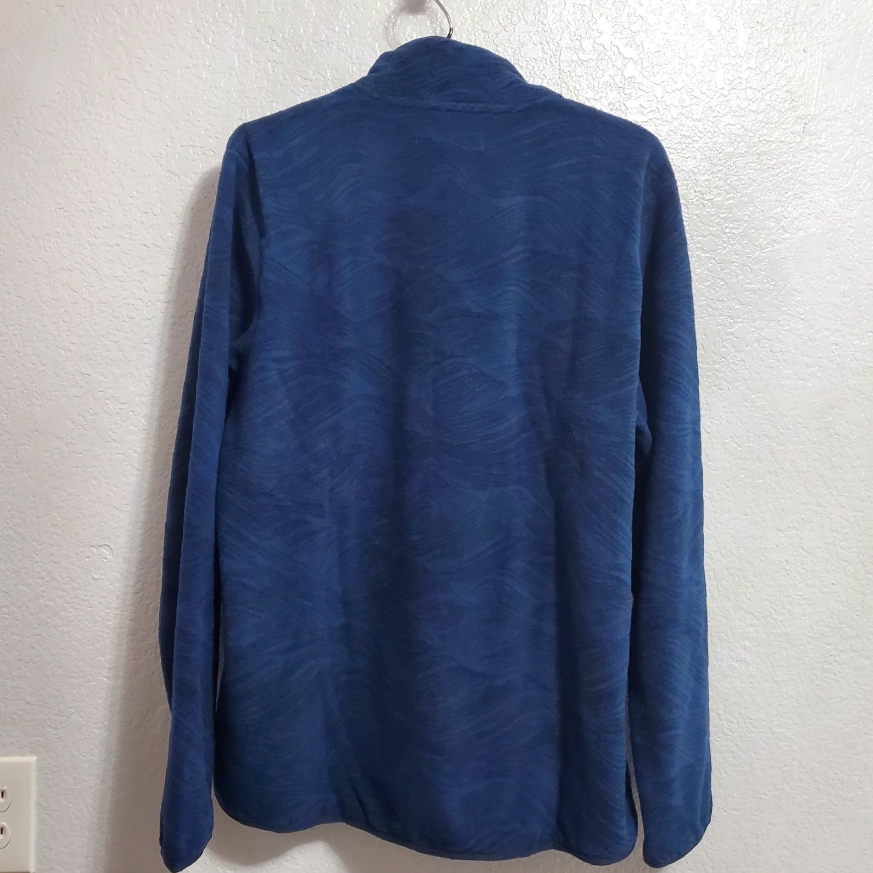 Helly Hansen Helly Hansen Maridalen Fleece Jacket Men L Blue Ocean Wave AOP 1/4 Snap Pullover Size US L / EU 52-54 / 3 - 2 Thumbnail