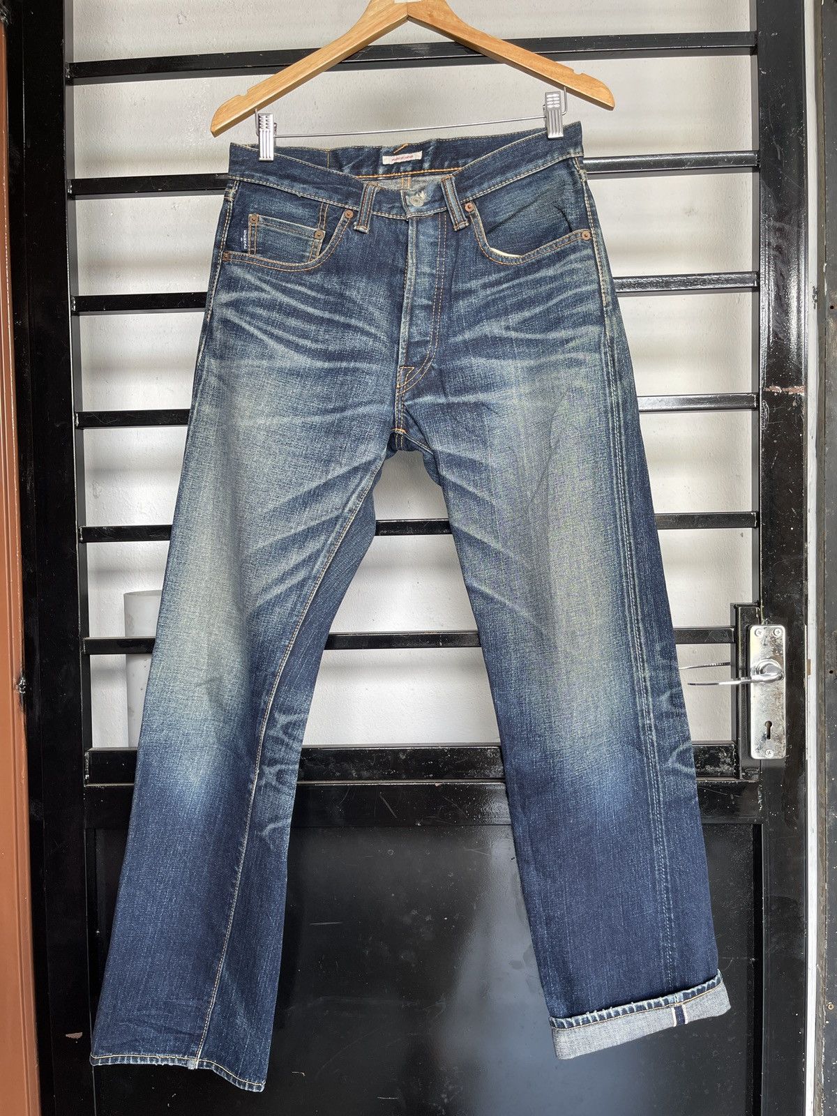 Distressed Eternal Half Selvedge Denim
