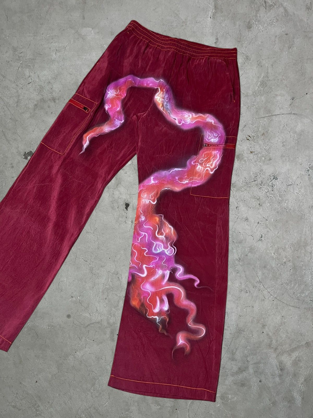 Other Casella Meyer 100% Silk Cargo Pants Size US 32 / EU 48 - 5 Thumbnail