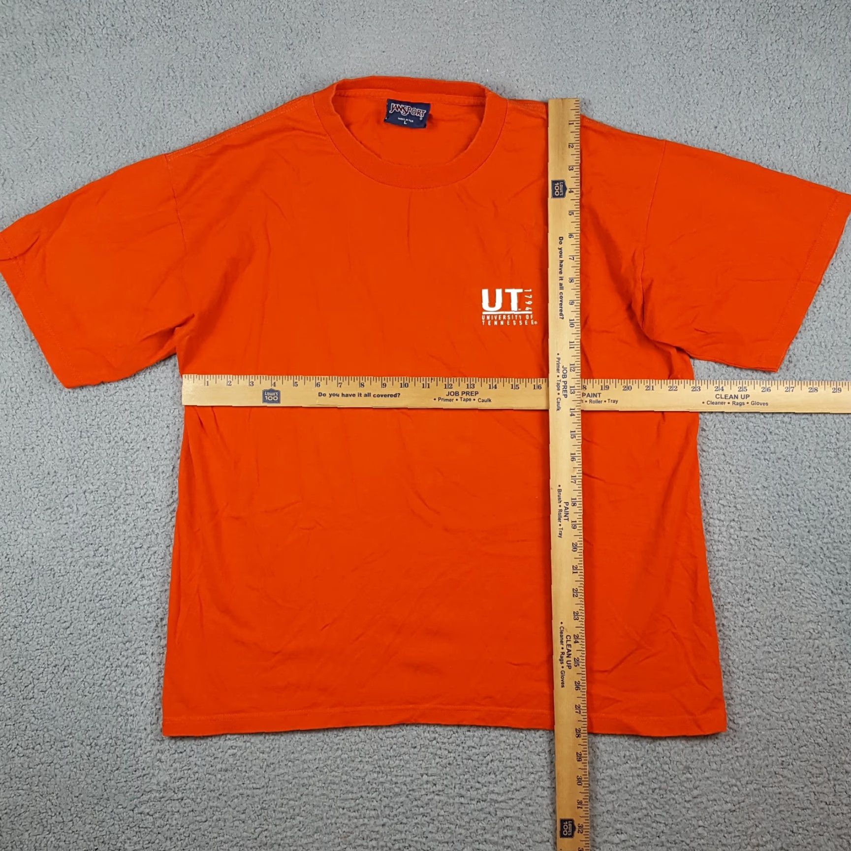 Jansport VINTAGE University Of Tennessee Vols T-Shirt Shirt Mens Large UT 90s College Embroidered Logo Orange JanSport Size US L / EU 52-54 / 3 - 7 Thumbnail
