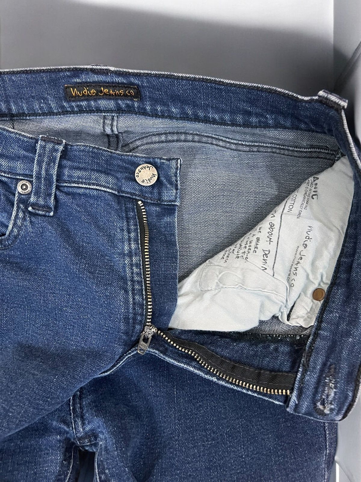 Nudie Jeans Nudie Jeans High Kai size W27 L32 Size 27" / US 4 / IT 40 - 5 Thumbnail