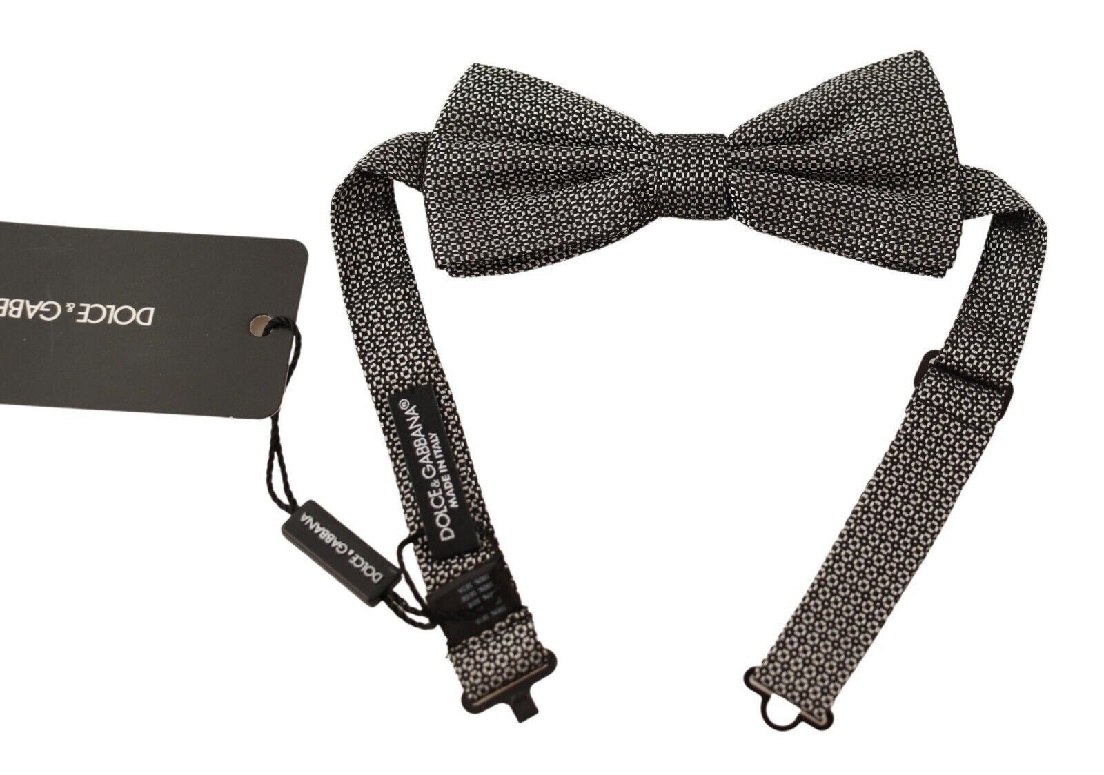 Dolce & Gabbana Elegant Multicolor Silk Bow Men's Tie Size ONE SIZE - 1 Thumbnail