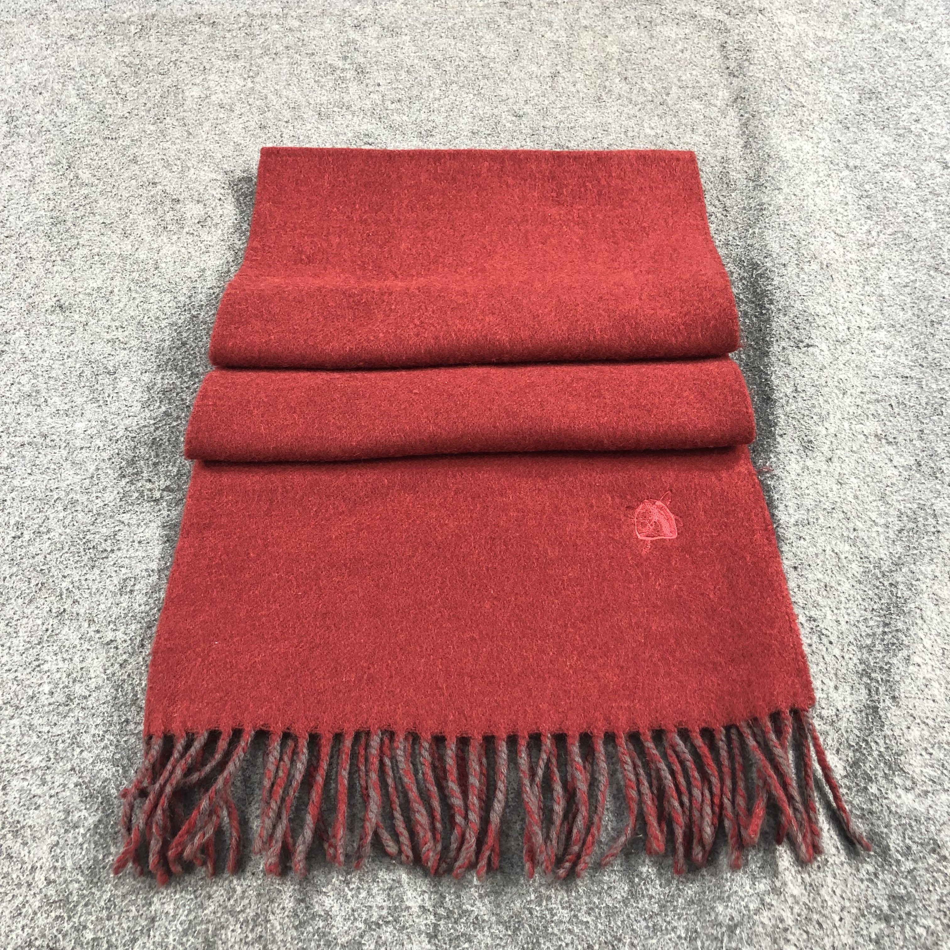 Chaps Ralph Lauren Chaps Ralph Lauren Wool Scarf Muffler V852 Size ONE SIZE - 2 Thumbnail