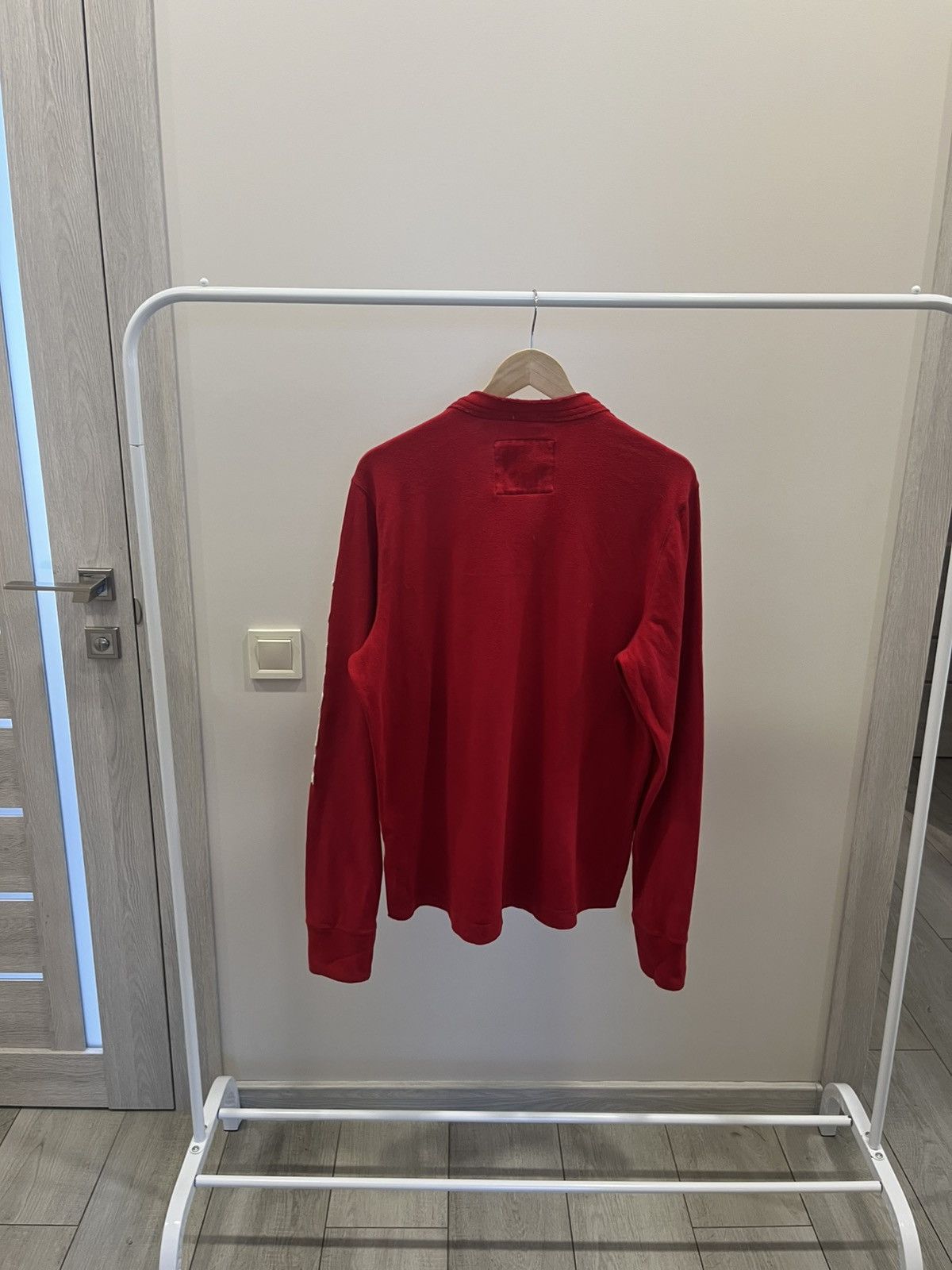 If Six Was Nine Vintage 90s Abercrombie Fitch Sweatshirt Crewneck Faded Red Size US XXL / EU 58 / 5 - 4 Thumbnail