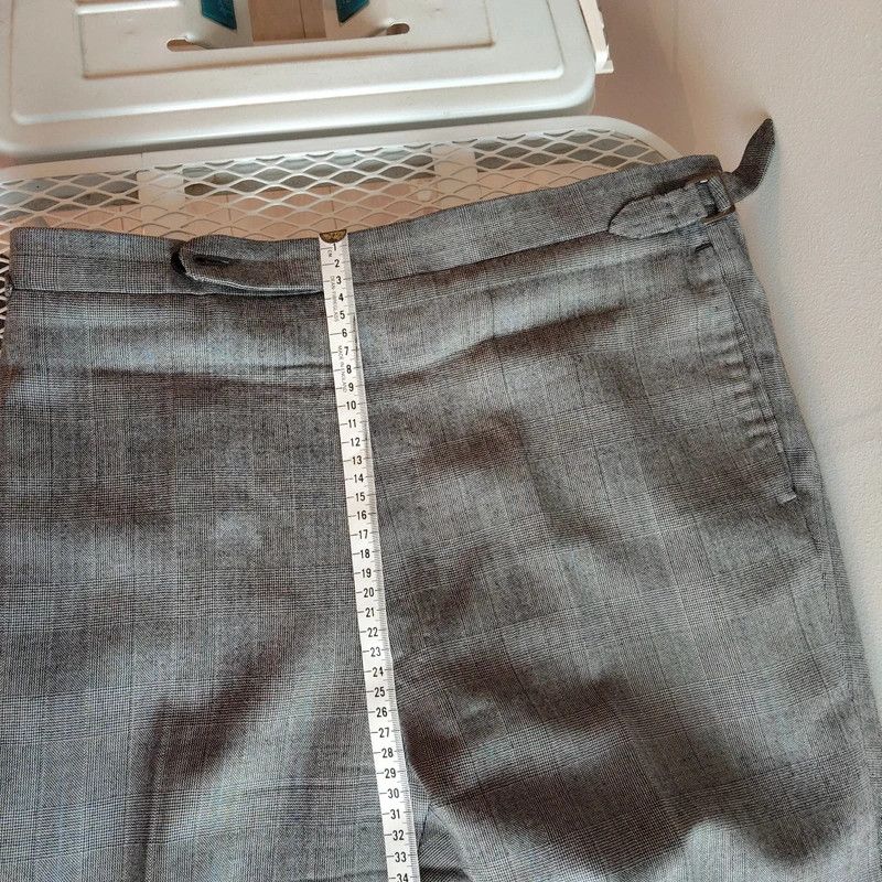 HUSBANDS Husbands Prince of Wales Suit Trousers – Gorina – Size 44 Size 42S - 8 Thumbnail
