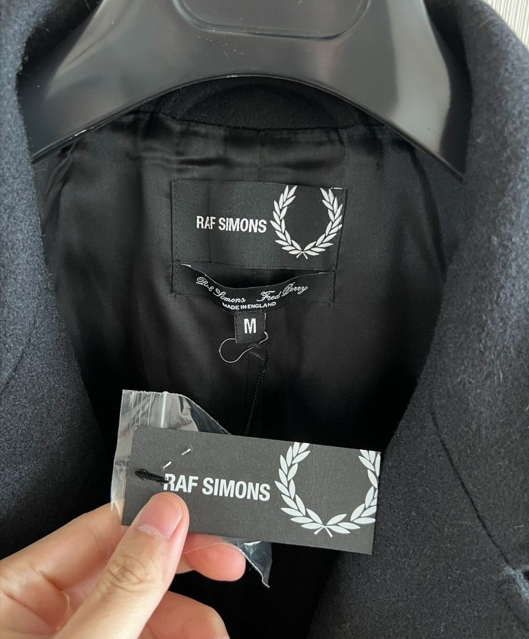 Raf Simons raf simons x fred perry wool coat Size US M / EU 48-50 / 2 - 3 Thumbnail
