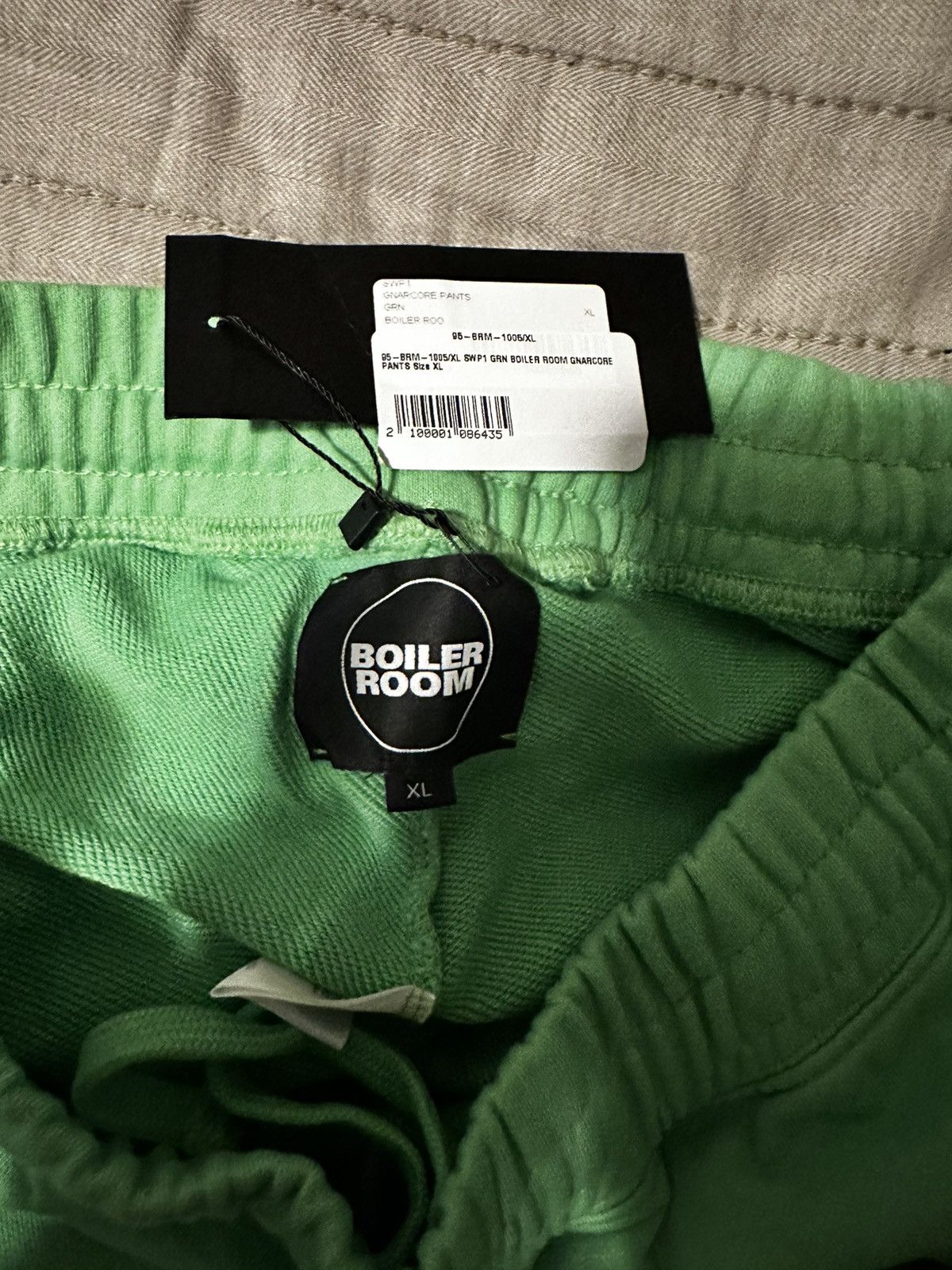 Boiler Room Boiler Room Gnarcore Green Sweatpants Size US 38 / EU 54 - 2 Thumbnail