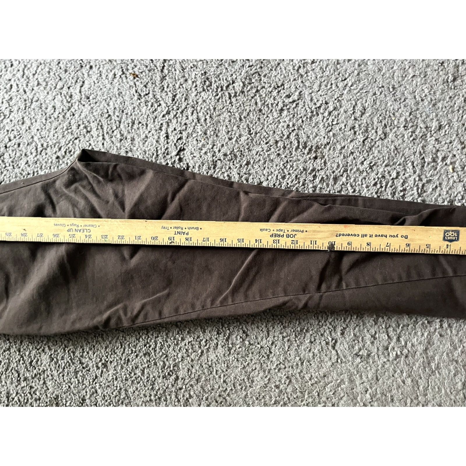 Vince Camuto VINCENT CAMUTO Brown Solid Cropped Pants Size 8 Slim Fit Workwear Womens Size 30" / US 8 / IT 44 - 6 Thumbnail